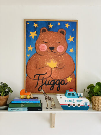 Plakat 500x700 Tjugga og stjernestøv
