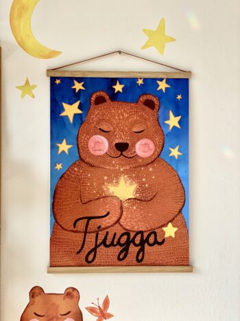 Plakat 500x700 Tjugga og stjernestøv