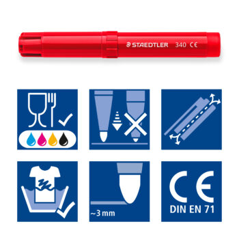Staedtler vandfarver 12 stk jumbo