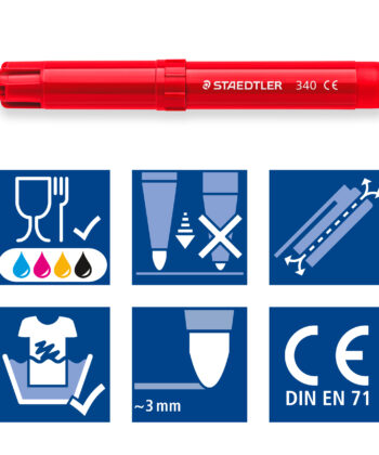 Staedtler vandfarver 12 stk jumbo