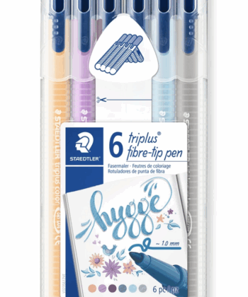 Staedtler Triplus fibre-tip pen - 6 stk - hygge