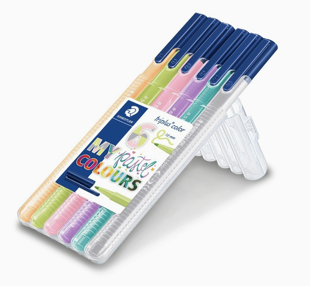 Staedtler 6 stk pastel