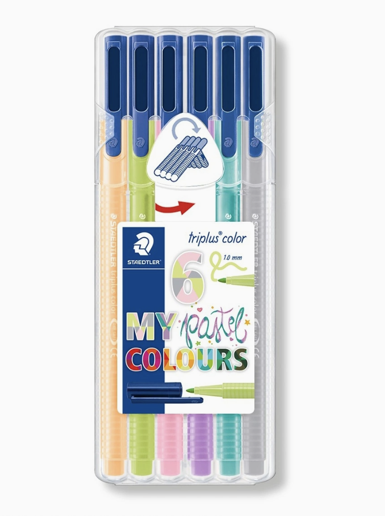 Staedtler 6 stk pastel