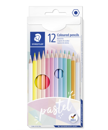Staedtler Farveblyanter 12 farver - Pastel