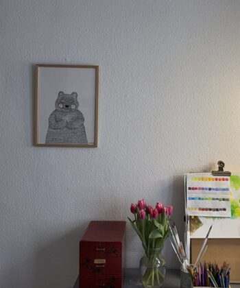 Alternative view of Original tegning 202607