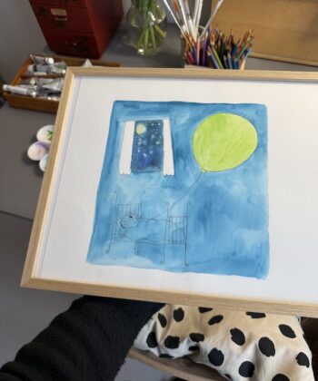 Alternative view of Original tegning 202610