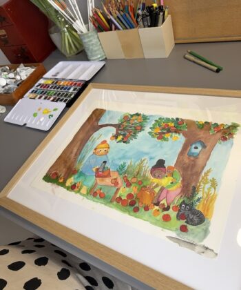 Alternative view of Original tegning 202617